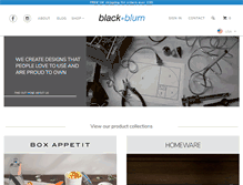 Tablet Screenshot of blackblum.com